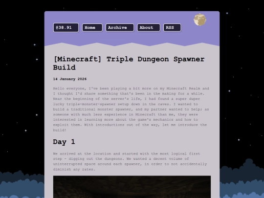old-site-archive/posts/2026-01-14.[Minecraft] Triple Dungeon Spawner Build screenshot